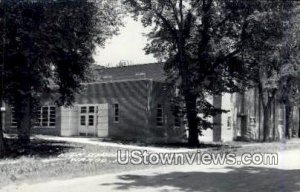 Real Photo - High School, Auditorium - Wahoo, Nebraska NE  