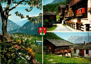 Switzerland Valais Les Marecottes Multi View 1987