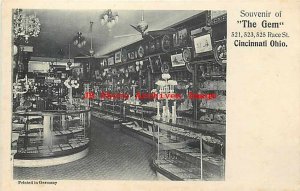 OH, Cincinnati, Ohio, Gem Department Store, Glassware Section, Interior Scene