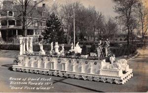 Blossom Parade 1939 House of David Float Real Photo Antique Postcard J55795