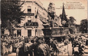 Belgium Antwerpen Juwelenstoet 1923 Praalwagens, Floats Antwerp Postcard C196