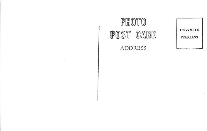 Middlefield Ohio 1940s RPPC Real Photo Postcard Methodist Church  