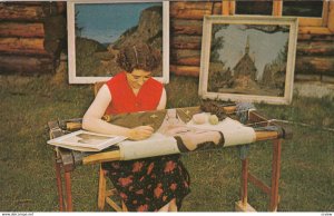 Cape Breton , Nova Scotia , Canada , 1950-60s ; Elizabeth Le Fort - Wool pict...