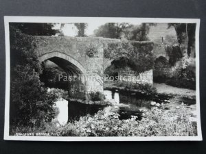 Devon CHAGFORD BRIDGE - Old RP Postcard by Chapman & Son 102