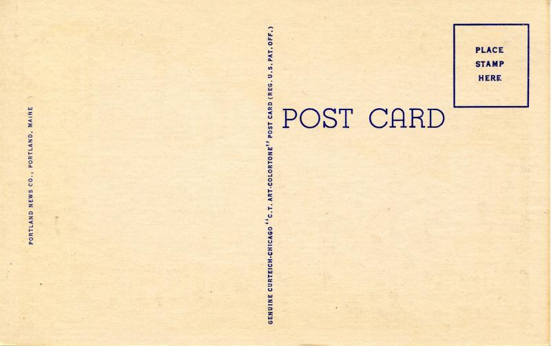 Large Letter - Portland, Maine