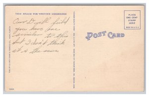 Postcard Miami Beach Florida Drill Groups - A. A. F. T , T. C.