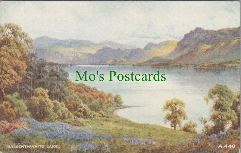 Cumbria Postcard - Bassenthwaite Lake, Artist Edward.H.Thompson RS37193