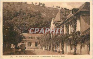 Old Postcard Bagneres de Bigorre Thermal Establishment of Hi