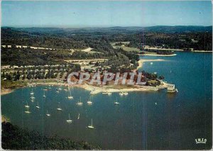 Modern Postcard The tourism Limousin peyrat between the castle and royere Lak...