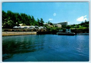 BERMUDA ~ Famous THE WATERLOT INN Restaurant  Vintage  4 x 6 Postcard