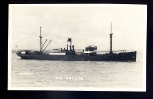 bf2217 - Irish Cork SS Co. Cargo Ship - Rallus - B Feilden postcard