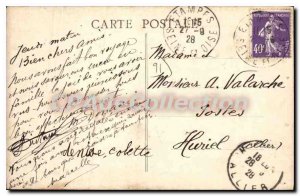 Postcard Old Etampes S and O Riviere Etampes Old Bridge