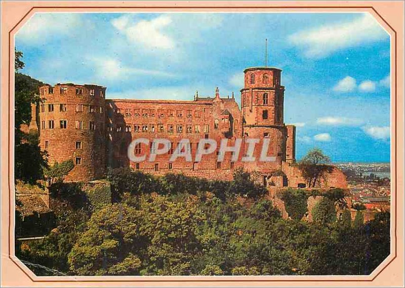 The Modern Postcard Heidelberg Castle Looking East