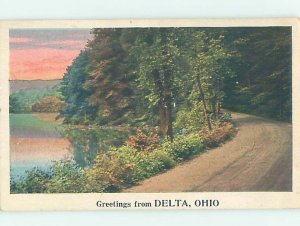 W-border SHORELINE ROAD Delta - Near Wauseon & Toledo Ohio OH AD4751