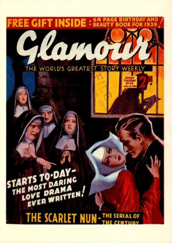 Advertising Glamour The World's Greatest Story Weekly