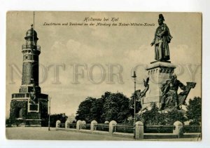 492166 Germany Kiel lighthouse monument Vintage postcard