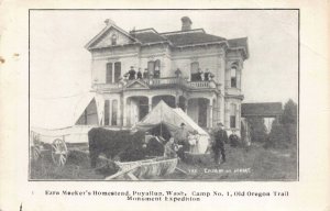 Historial Postcard Ezra Meeker's Homestead in Puyallup, Washington~130640