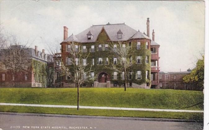 New York Rochester New York State Hospital 1914