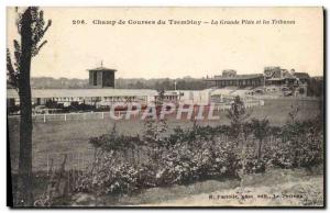 Old Postcard Horse Riding Equestrian Tremblay Racecourse The big track and gr...