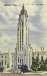 Boston Avenue Methodist Church Beautiful Art Deco Tulsa Oklahoma