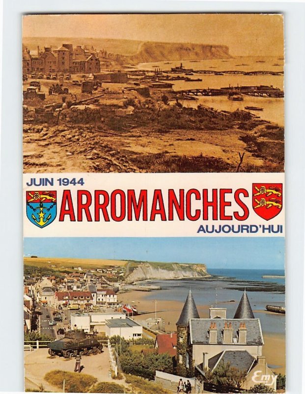 Postcard Arromanches les Bains France