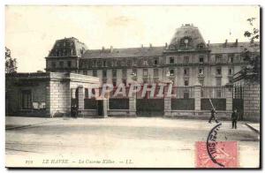 Le Havre - Fire Kleber Old Postcard