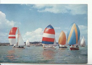 Sports Postcard - R.O.R.C.'s Channel Race from Cowes to Dinard - Ref 8505A