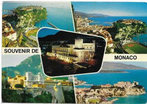 Monaco - Souvenir - great pictures. 1977. sent from Navy ship USS San Diego.