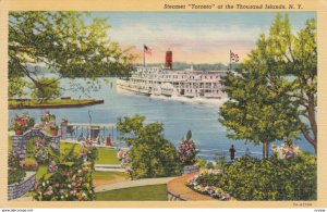 THOUSAND ISLANDS,New York, 1930-1940s ;  Steamer Toronto