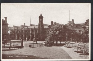 Cumbria Postcard - Citadel Station, Carlisle     RS4687