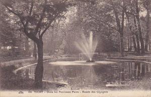 France Vichy Dans les Nouveaux Parcs Bassin des Cigignes 1926