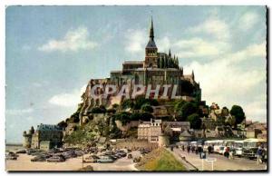 Old Postcard Mont Saint Michel South Facade