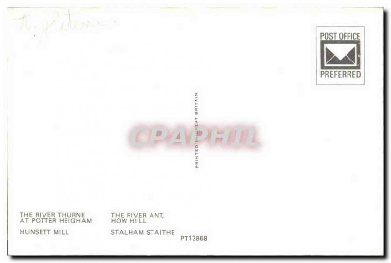 Postcard Modern Norfolk Broads