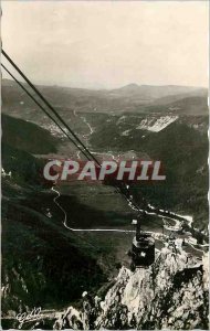 Modern Postcard Auvergne Le Mont Dore Sancy Picturesque view on the Valley of...