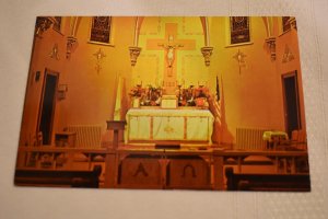 St. Mary Catholic Church, Antwerp, Ohio Postcard, Chuck's Color Fotos, 1960, C-1