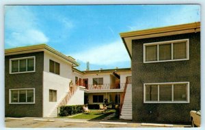 HOLLYWOOD BEACH, Florida FL ~ Roadside THE AUSTIN HOUSE Motel c1960s Postcard
