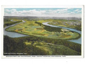 Moccasin Bend and Chattanooga From Lookout Mountain Chattanooga Tennessee