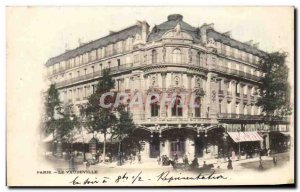 Old Postcard Paris Le Vaudeville Theater