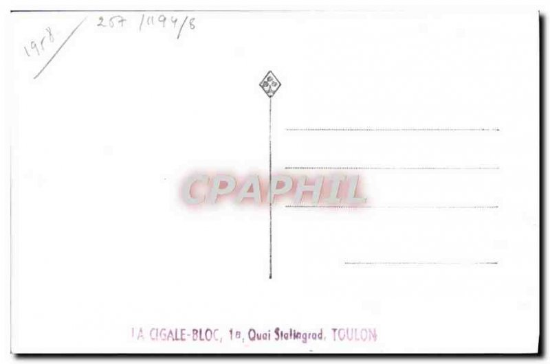 Old Postcard Boat Dredger Cyclamen