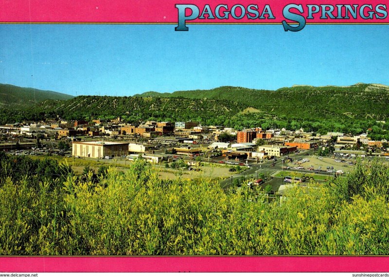 Colorado Pagosa Springs Panoramic View