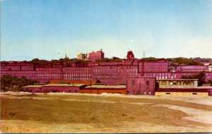 New Hampshire Manchester Amoskeag Industries With Hotel Carpenter In Background