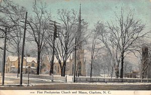 First Presbyterian Church, Manse Charlotte, North Carolina NC