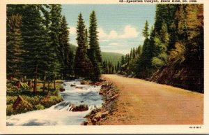 South Dakota Black Hills Spearfish Canyon Curteich