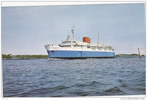 M.V. Bluenose C. N. Car Ferry Running between Yarmouth, Nova Scotia, Canada...