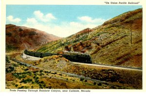 NV - Rainbow Canyon, Train
