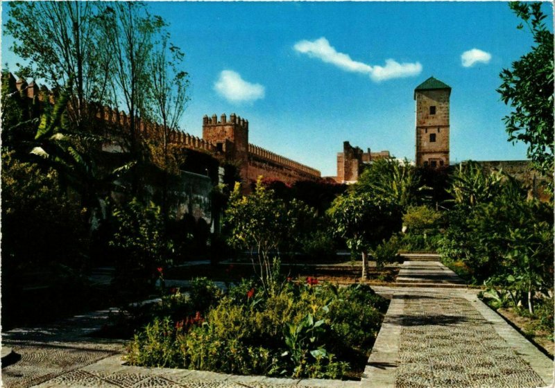 CPM AK Rabat- Les Jardins des Oudaias MAROC (880733)