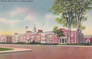 Maine Portland Deering High School
