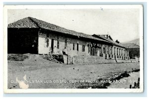 1923 Old Mission San Luis Obispo 1890 California CA Posted Vintage Postcard 