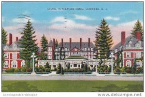 New Jersey Lakewood Laurel In The Pines Hotel 1945