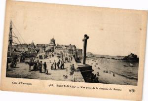 CPA St-MALO-Vue prise de la chaussée de PARAMÉ (265842)